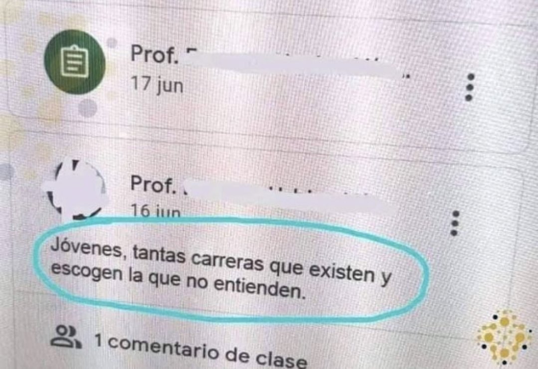 Perdón supongo