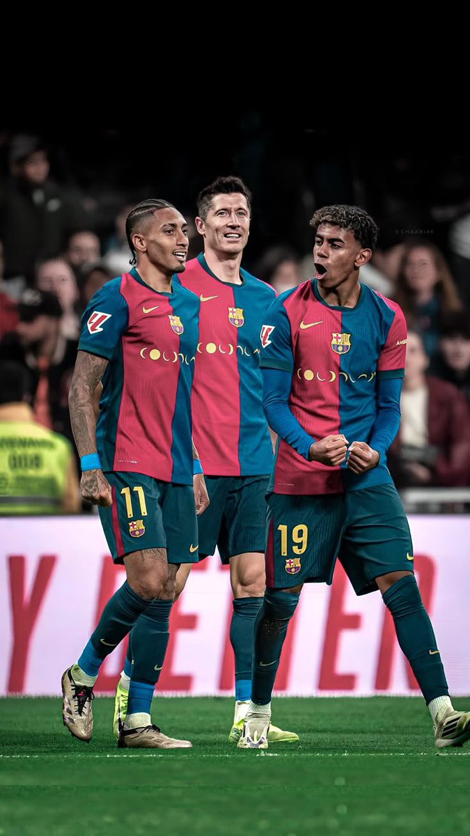 Nunca más volveremos a ver jugar juntos a este tridente. Dejadme solo. 💔