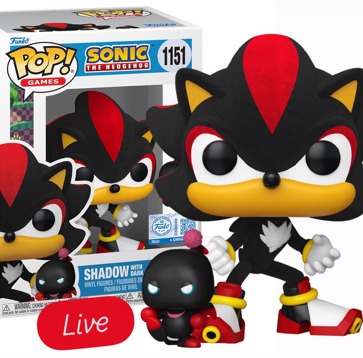 FunkoPOPsNews's tweet image. Now live! TT exclusive Flocked Shadow w/ Dark Chao POP! Is in stock below with the Funko Shop ~

   Linky ~ fnkpp.com/FSSonic

#Ad #Shadow #Sonic #FunkoPOPNews #Funko #FunkoPOP
