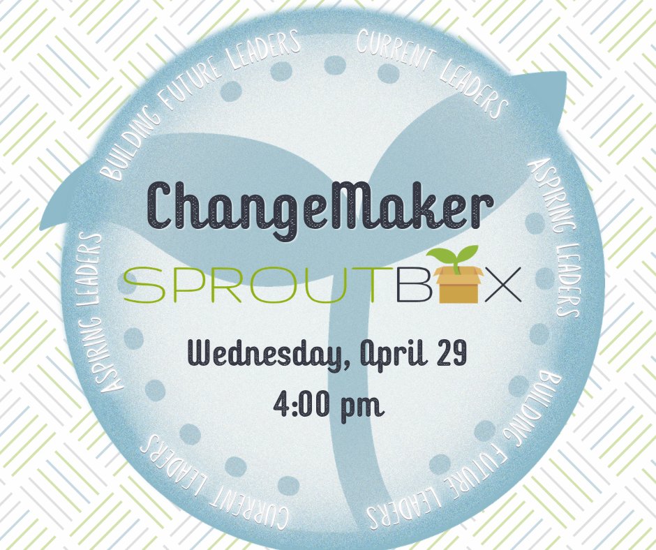 NKCESKids1st's tweet image. Get ready to be a ChangeMaker! Our May SproutBox will focus on growing in leadership your way. Mark your calendars, set your alarms, and see us back here next Wednesday!
#SproutBox #ChangeMaker #Leadership