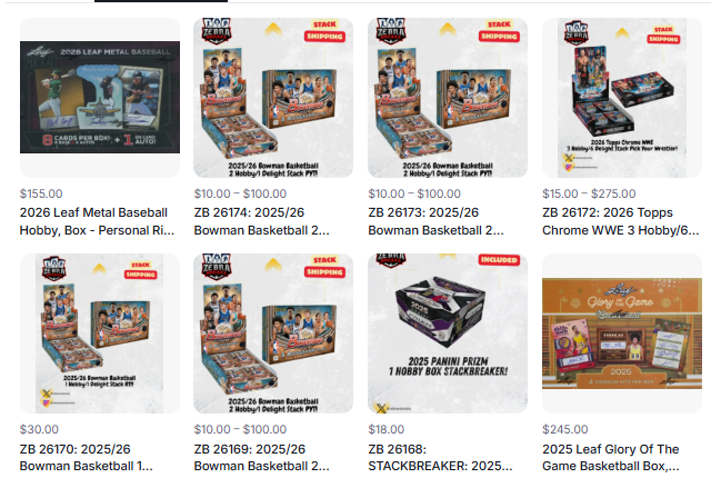 RefBrandonTolle's tweet image. Tomorrow Night, we're balling into 2025/26 Bowman Basketball and a 3 Hobby/Full Case Delight PYW of WWE!
Giveaways to be announced later today!
You wont find Bowman Basketball Cheaper!
zebrabreaks.com midwestboxbreaks.net
#nba #bowman #basketball #wwe #chrome