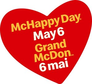 cdcpg's tweet photo. The Child Development Centre of Prince George and District is so proud to be involved in McHappy Day on May 6. McDonald's has for several years assisted the Centre to a great extent - Thank you, thank you, thank you! https://t.co/EGX48dhImN