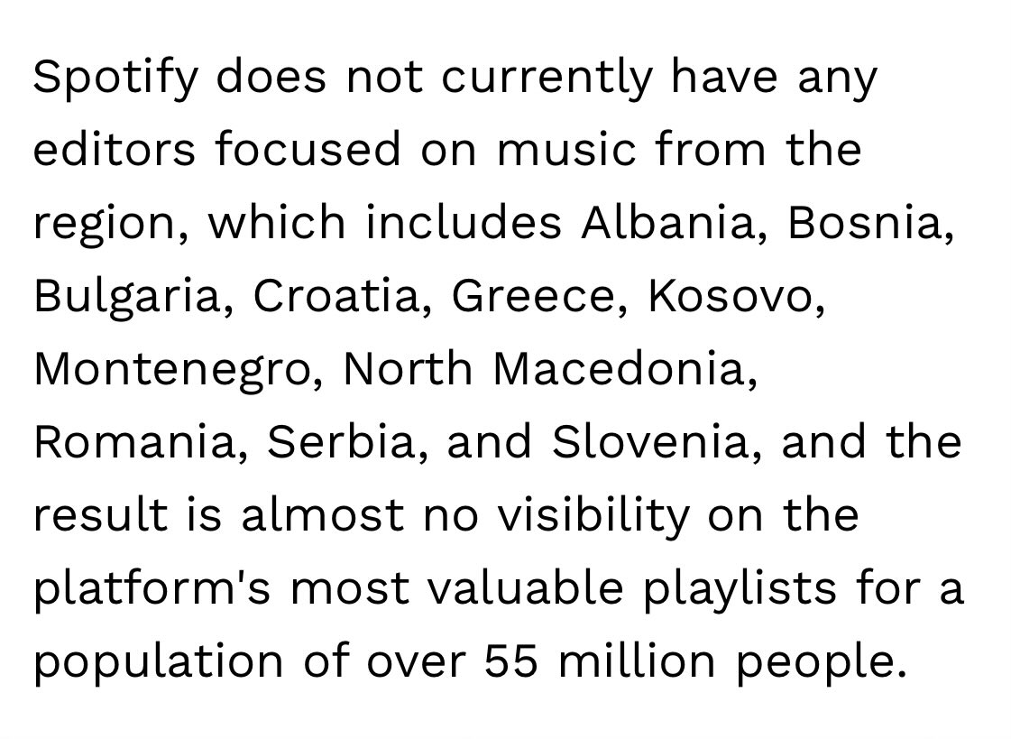 EU нашле декла Spotify ја игнорирале музиката од Балканот. 1/2