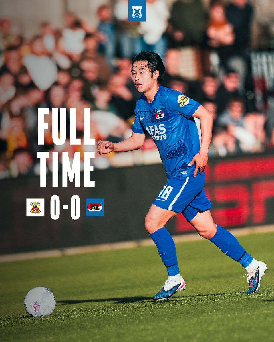 AZAlkmaar's tweet image. 🔚 Final whistle in Deventer

#AZAlkmaar #gaeaz #TheFutureIsOurs