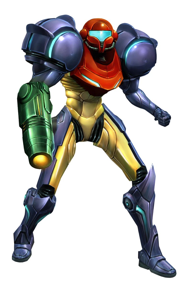 Man Samus looks cool in her Gravity Suit in Metroid Prime

I have nothing intelligent to commentate on her have a good night