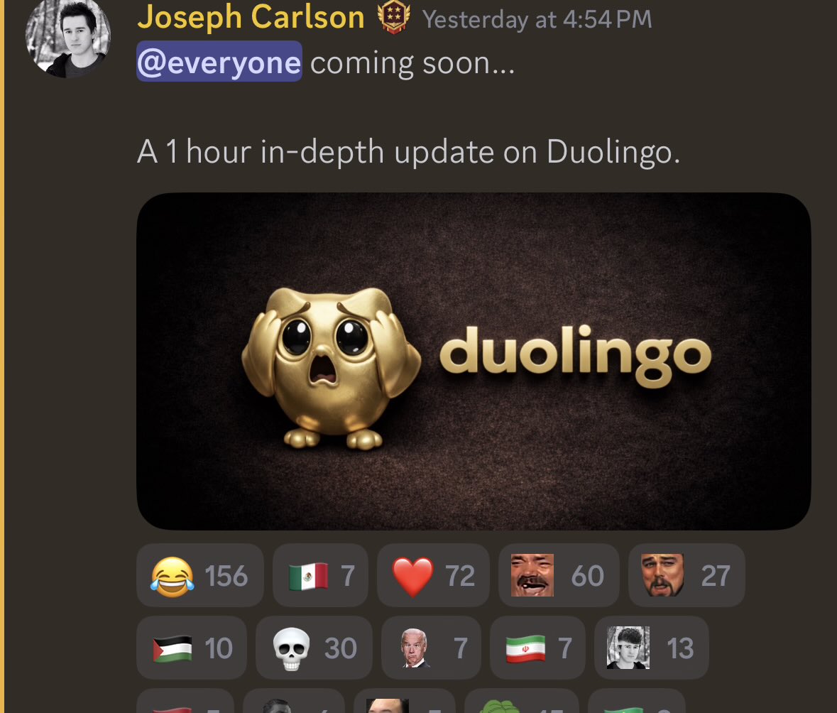 Joseph Carlson tweet media