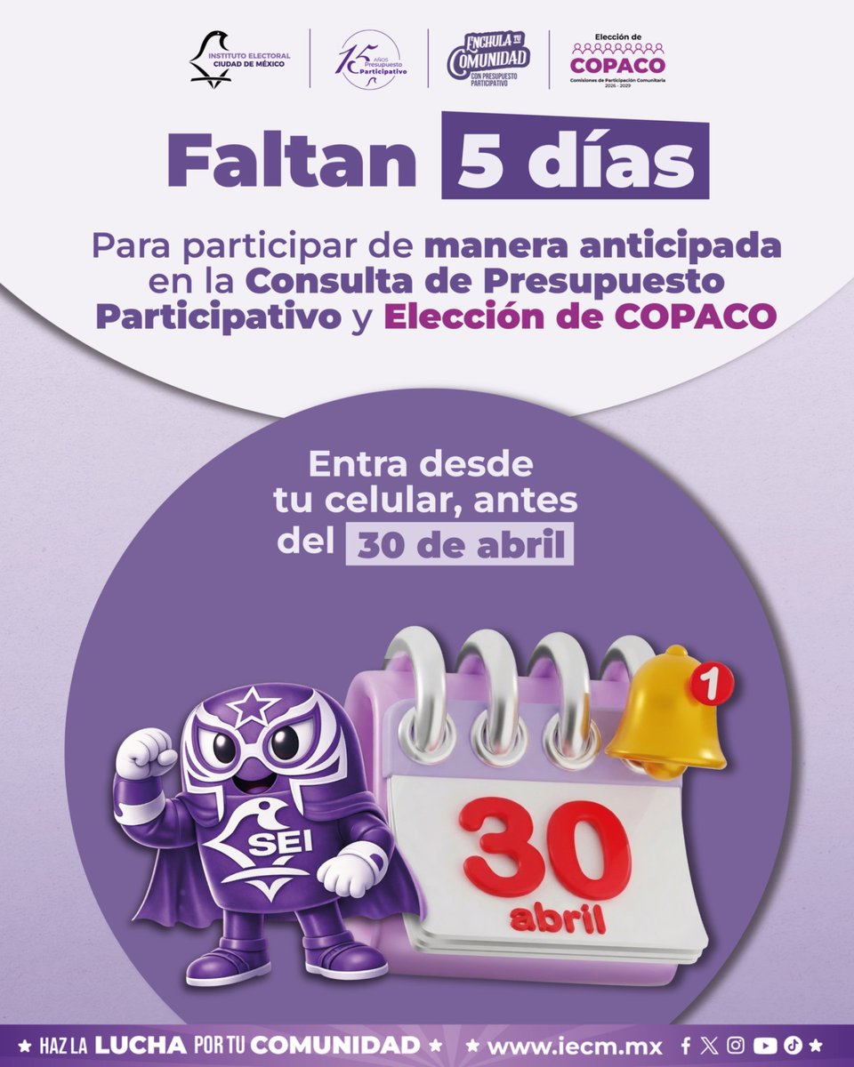 Distrito30IECM tweet media