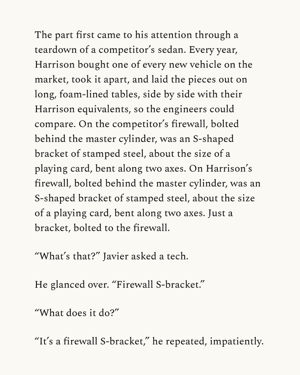 I wrote a short story about institutional memory, that which grows in the places where it used to be, and a part on your car that has been there since 1957 and does nothing.