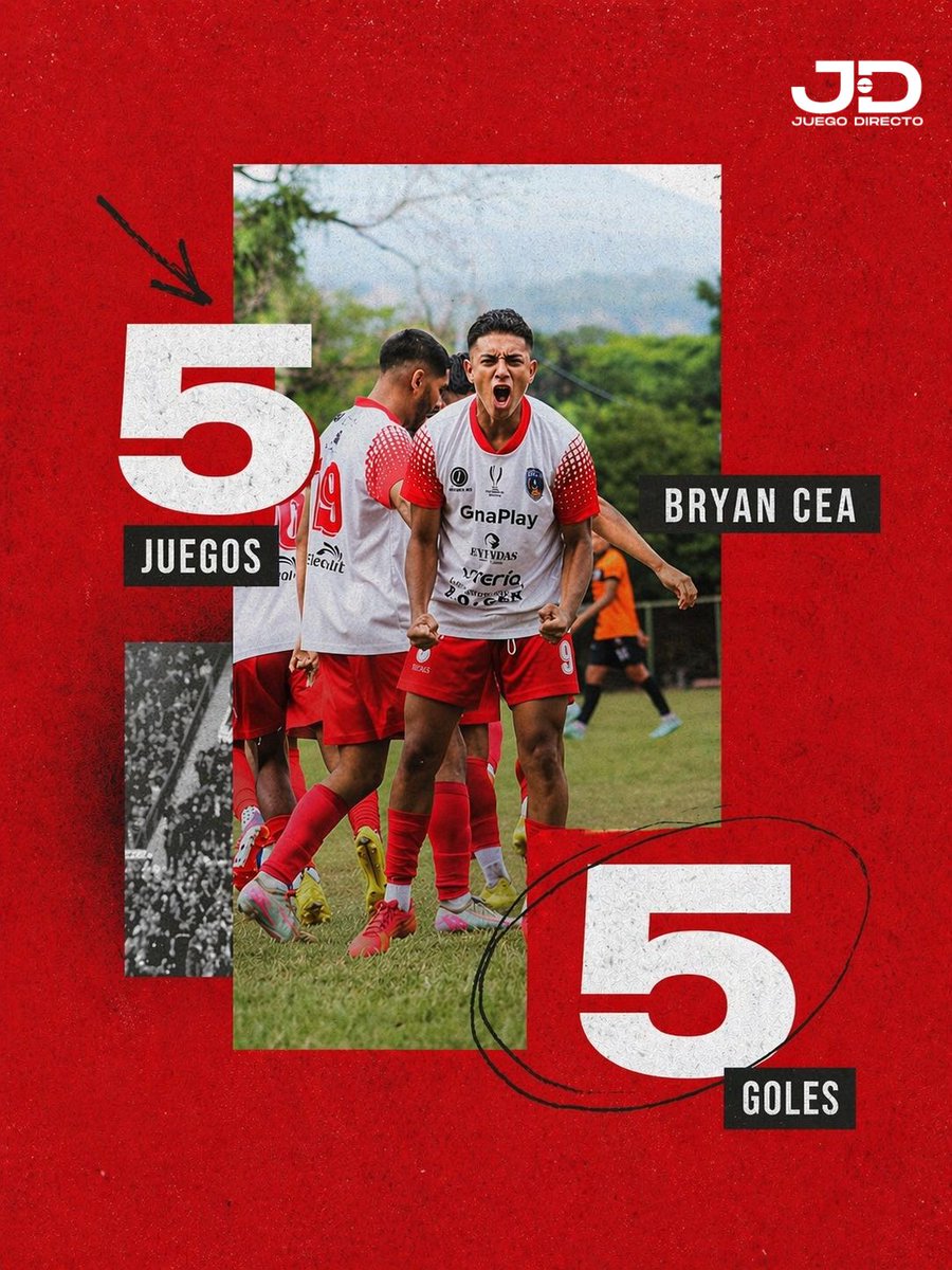 Bryan Cea se roba las miradas en la Copa Presidente 🤩🏆

🌟 El delantero de AD Izalco brilló en el torneo y cerró su participación con cinco goles, convirtiéndose así en una de las grandes figuras de la Copa.