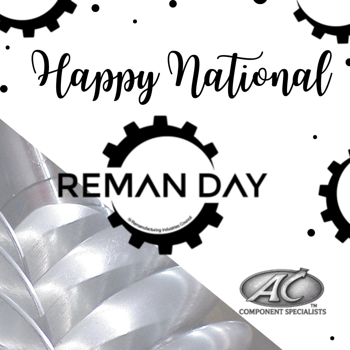 AcComponent's tweet photo. Lets celebrate! Today recognizes the power of remanufacturing, keeping critical equipment running, reducing waste, &amp; delivering reliable, cost-effective solutions. That's the power of reman. Happy National Reman Day!
#RemanDay2026 #ACCS #AC #HAVCLife #compressor #hvacr #reman https://t.co/Kh5Eqag7fm