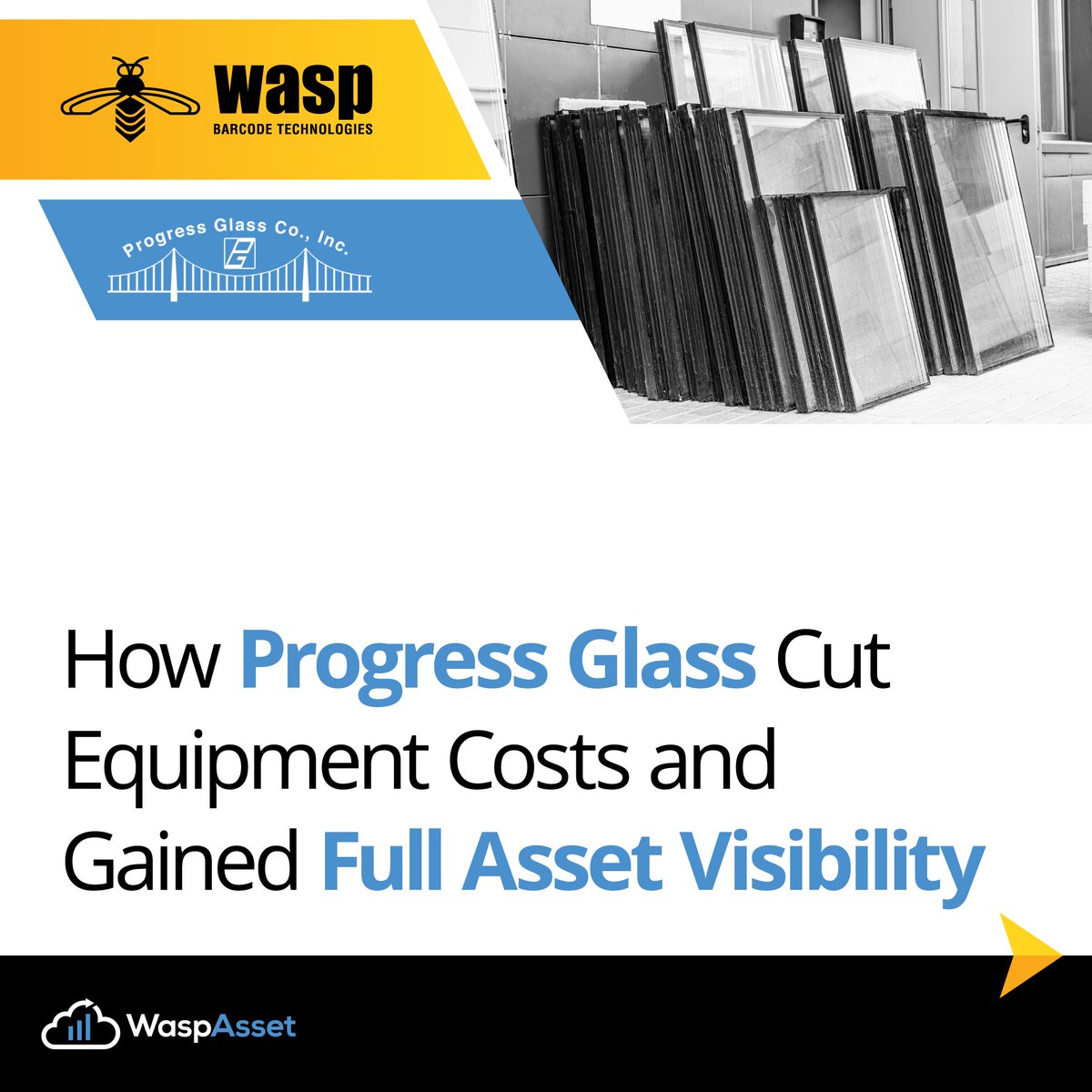 WaspBarcode's tweet photo. Replacing lost or misplaced tools? Progress Glass eliminated unnecessary repurchases and now tracks 1,500+ assets across 50 locations with Wasp Asset. See how: https://t.co/xZxjBRqLXp #ToolTracking #AssetTracking https://t.co/gfp7jGjpNM