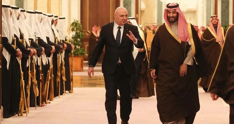 AviKaner's tweet image. Saudi Crown Pince #MBS held a phone call with Lebanon's President Joseph Aoun ahead of today's talks in Washington. The Saudi leader praised Lebanon's bold steps in its path toward sovereignty and Hezbollah's disarmament.