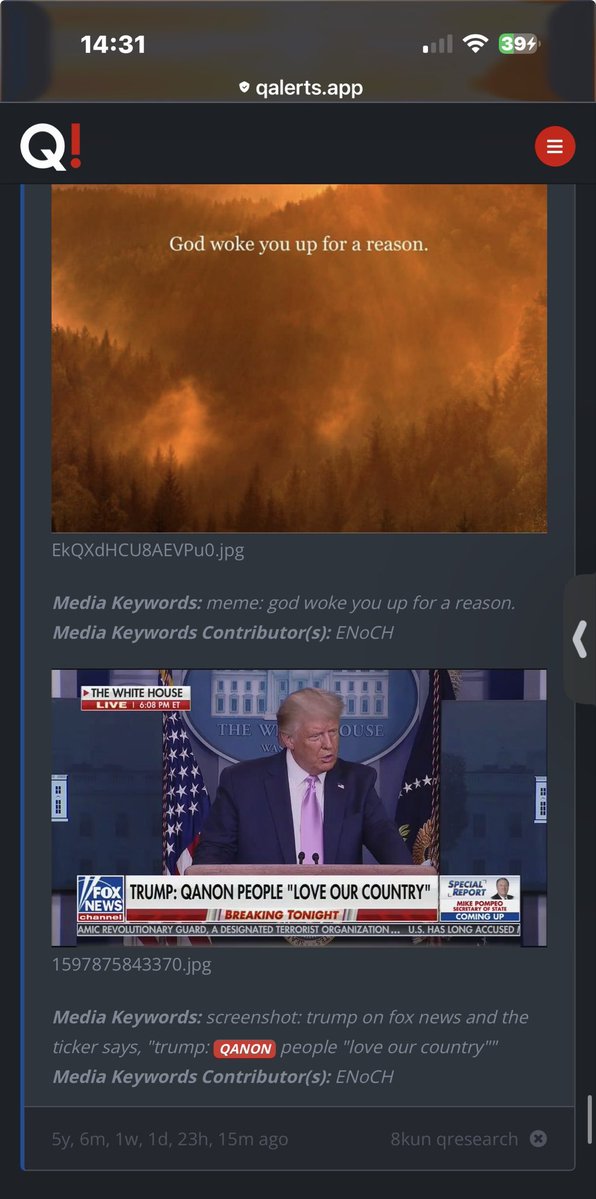 ThankQ17171's tweet image. We are Qanons. I am Qanon. 
@realDonaldTrump referred to us as QAnon 

#Qanon 😎