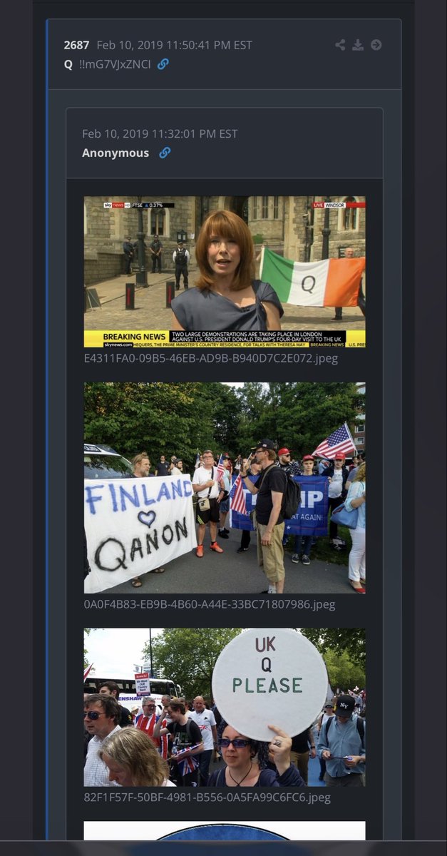 ThankQ17171's tweet image. We are Qanons. I am Qanon. 
@realDonaldTrump referred to us as QAnon 

#Qanon 😎