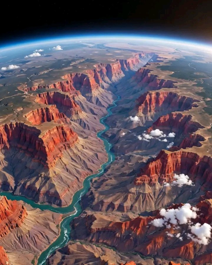 🛰️ April 21, 2026 NASA Just Dropped This Insane View of the Grand Canyon from Space! 🛰️  
Breaking News NASA just released this jaw-dropping new photograph of the Grand Canyon as seen from low Earth orbit — and honestly, it doesn’t even look real. The massive red-orange canyons,