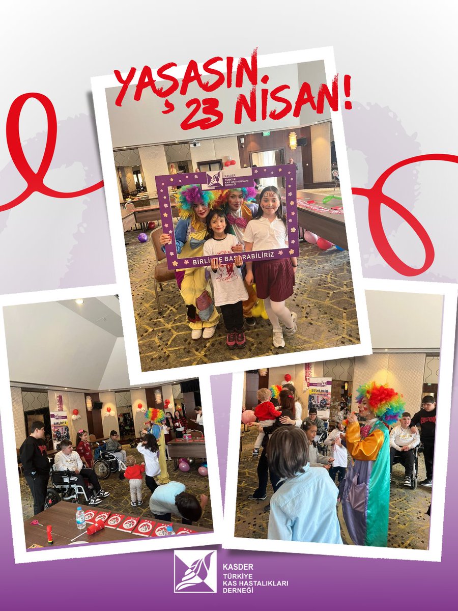 KasDernek's tweet photo. 🇹🇷 #23Nisan Ulusal Egemenlik ve Çocuk Bayramı’nı KASDER’li çocuklarımız ve kıymetli ailelerimizle birlikte sevgi ve neşe içinde kutladık. 💜
Birlikte olmanın, paylaşmanın ve dayanışmanın gücünü bir kez daha hissettik. 23 Nisan Ulusal Egemenlik ve Çocuk Bayramı kutlu olsun. 🌿 https://t.co/Bwn6H8FXP8
