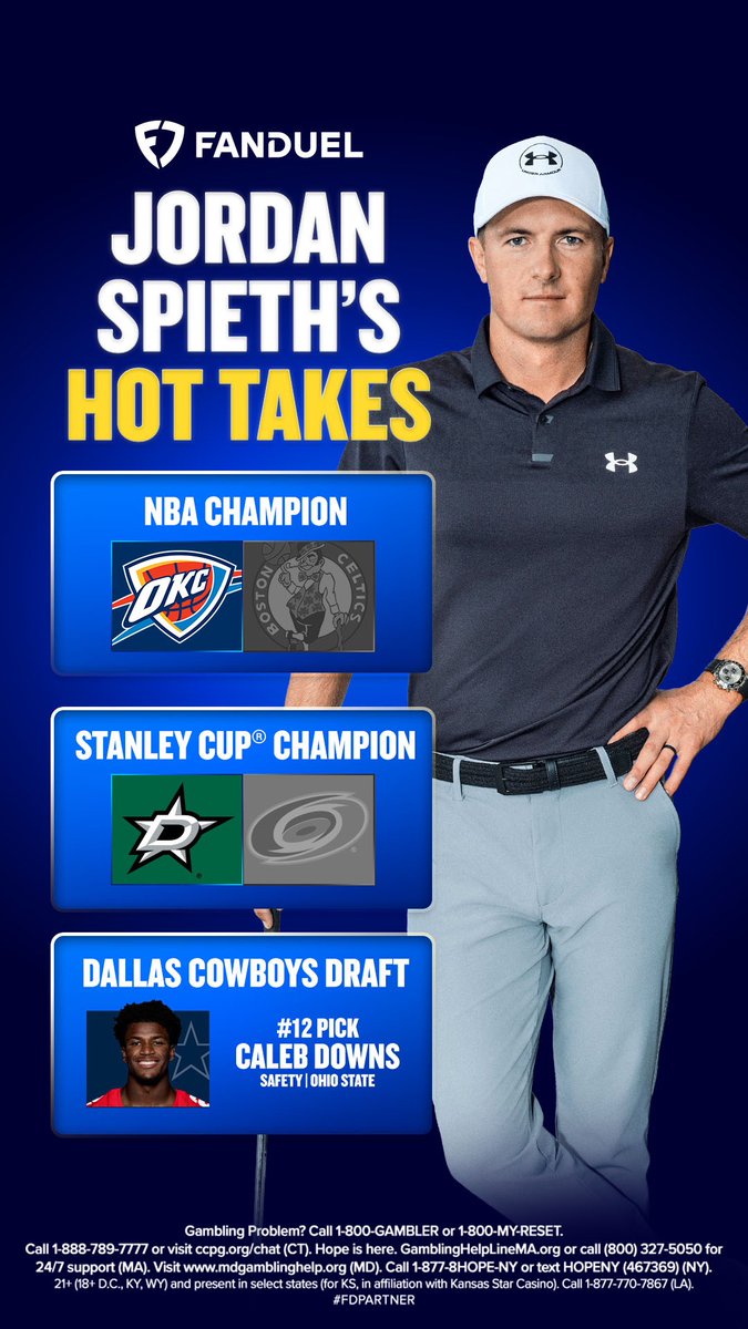 Jordan Spieth tweet media