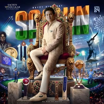 paro_sachinist's tweet photo. #HappyBirthdaySachin #srt53 @sachin_rt
You are our God of inspiration โจ๏ธ
Wishing my idol a very very happy birthday, aap jio hazardo Saal, we love you a lot ๐โค๏ธ๐ #Sachislife
@100MasterBlastr https://t.co/hRQIOXSqI2