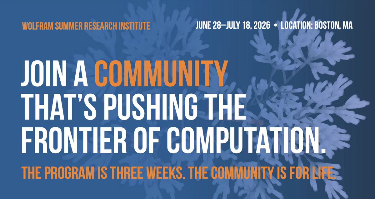 Wolfram Institute tweet media