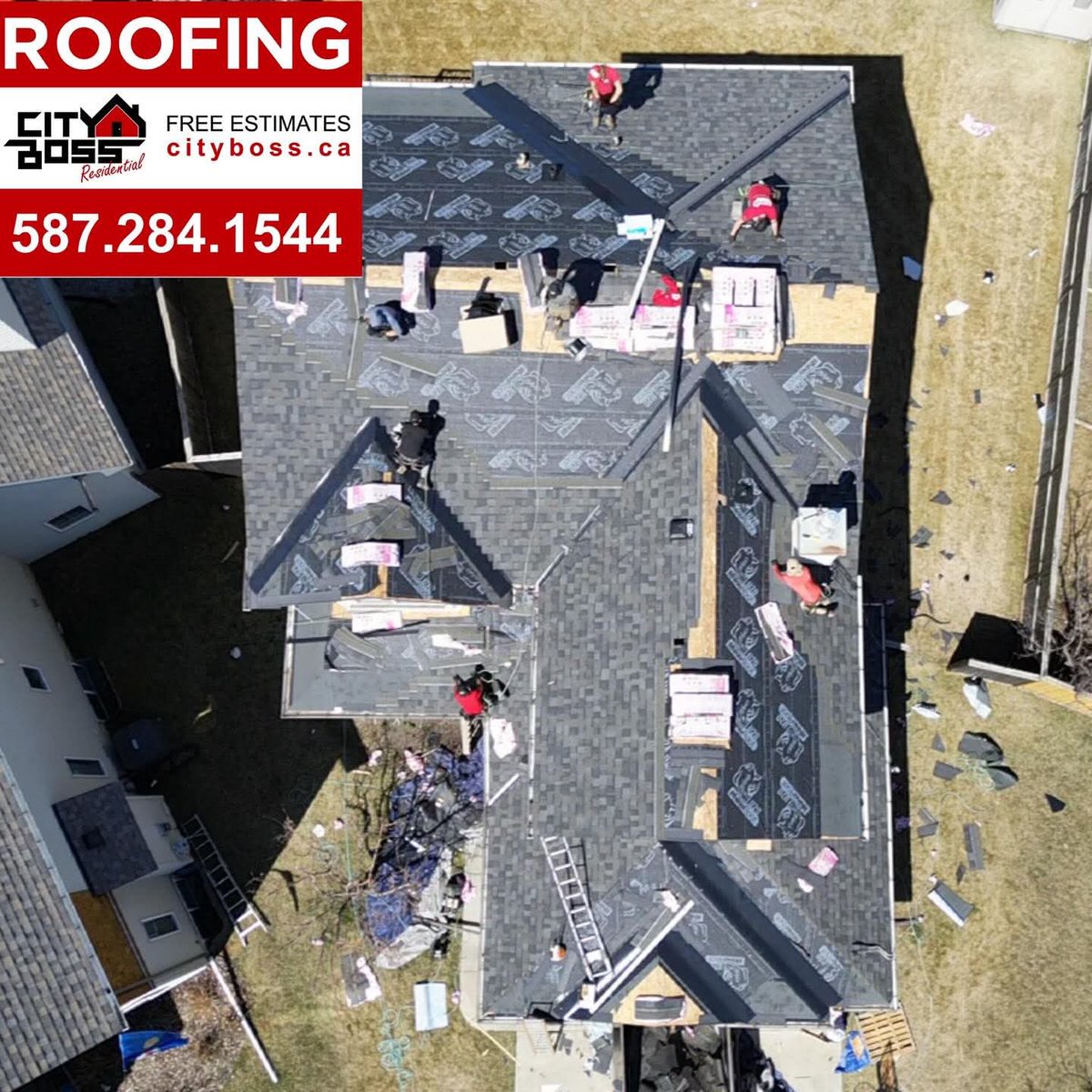 Ask us about our different roof packages and let us help you into the new system that meets your needs today!
 #Calgaryroofing #newroof #roofingcontractor #roofingcompany
 citybossroofingcalgary.com