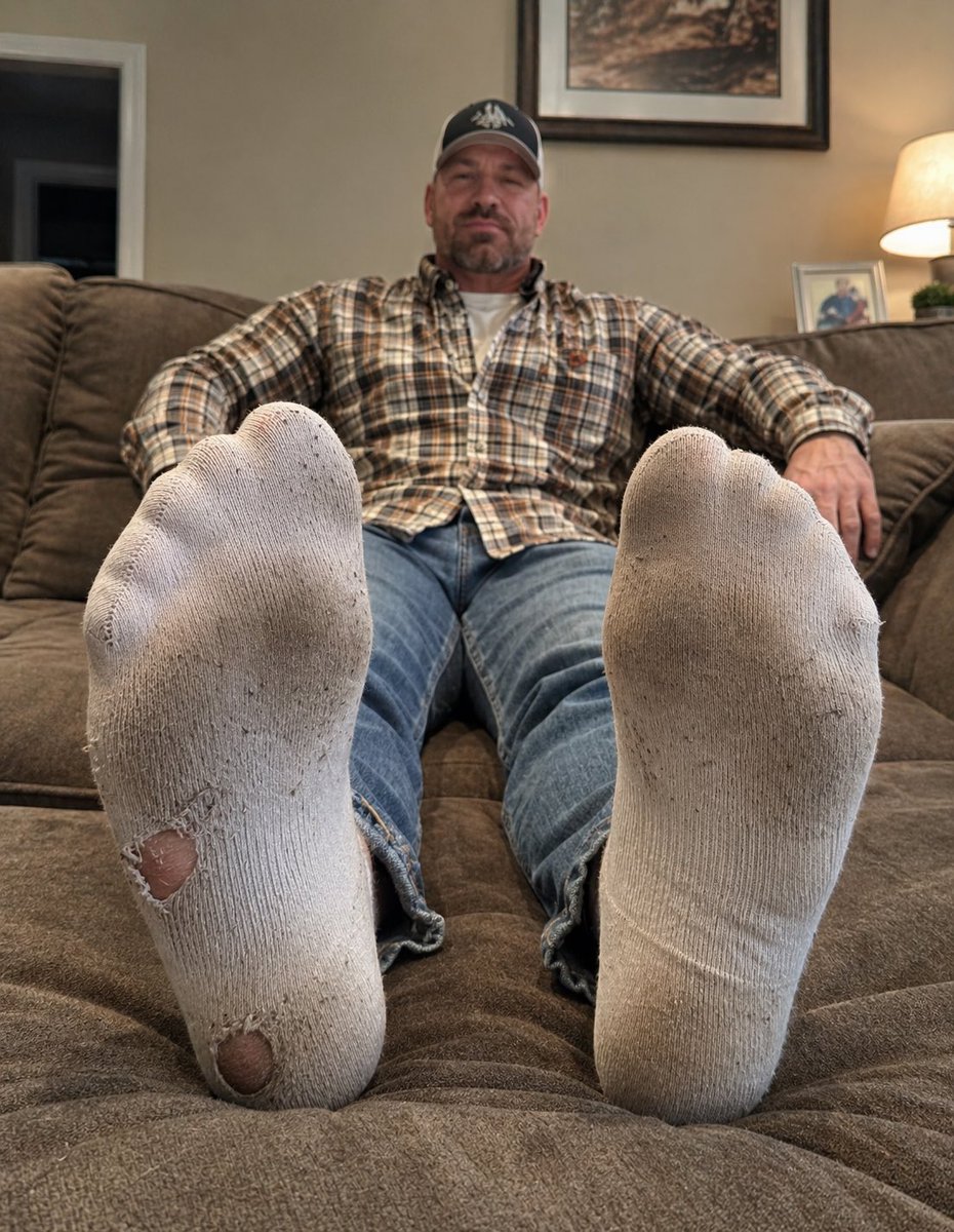 ManMaker54's tweet photo. Your friend’s dad made you take his boots off after work. I think he knows your secret. https://t.co/8QTiPHiuqY