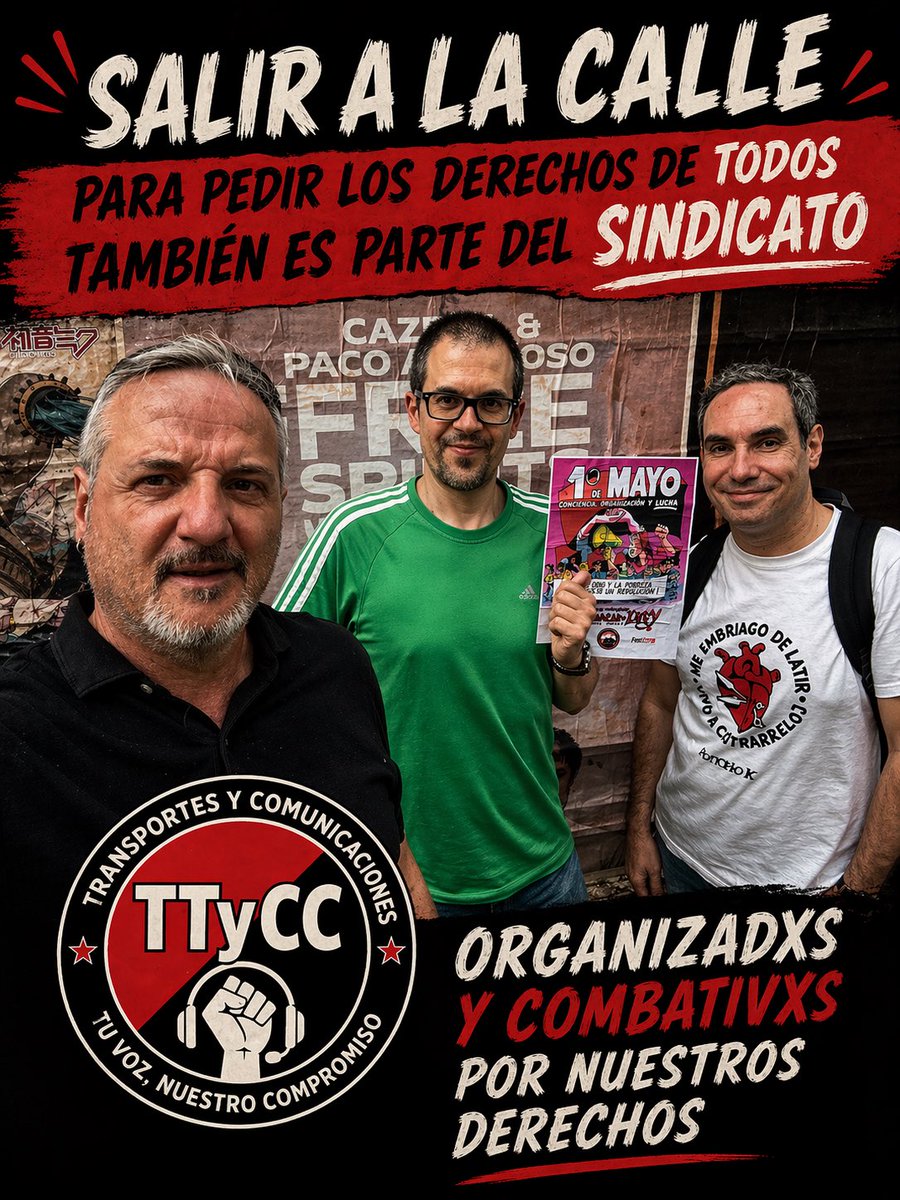 ErTeleoperador's tweet photo. El día 1 de Mayo te esperamos. https://t.co/wOShwQ6Cpb