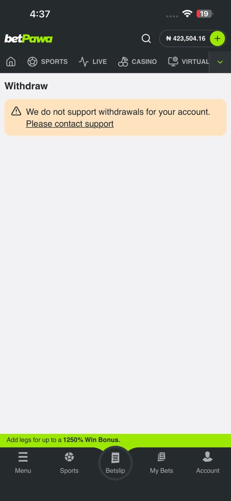 pRuby_3's tweet photo. @betPawaUG Please why this issue @betPawaUG @betPawaTZ https://t.co/ljV8Zt5N83
