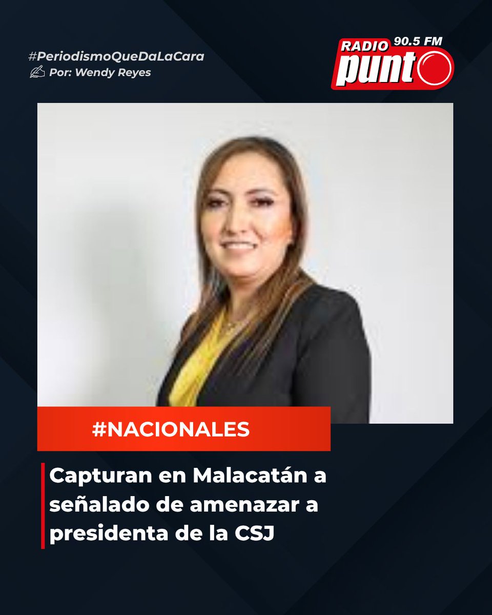 RadioPuntoGT's tweet image. #NACIONALES 🇬🇹 | El Ministerio Público confirmó la captura de Amílcar Manfredo de León Ramírez durante allanamientos en Malacatán, San Marcos, señalado de emitir amenazas contra la presidenta de la Corte Suprema de Justicia, Claudia Paredes. La FECI informó que el caso permanece