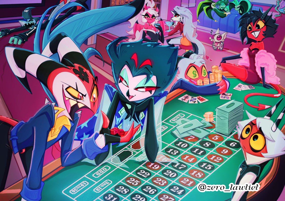 Who's ready for LVL Up????!!!!
I csn't wait 🤩🤩
 #helluvaboss #helluvabossfanart