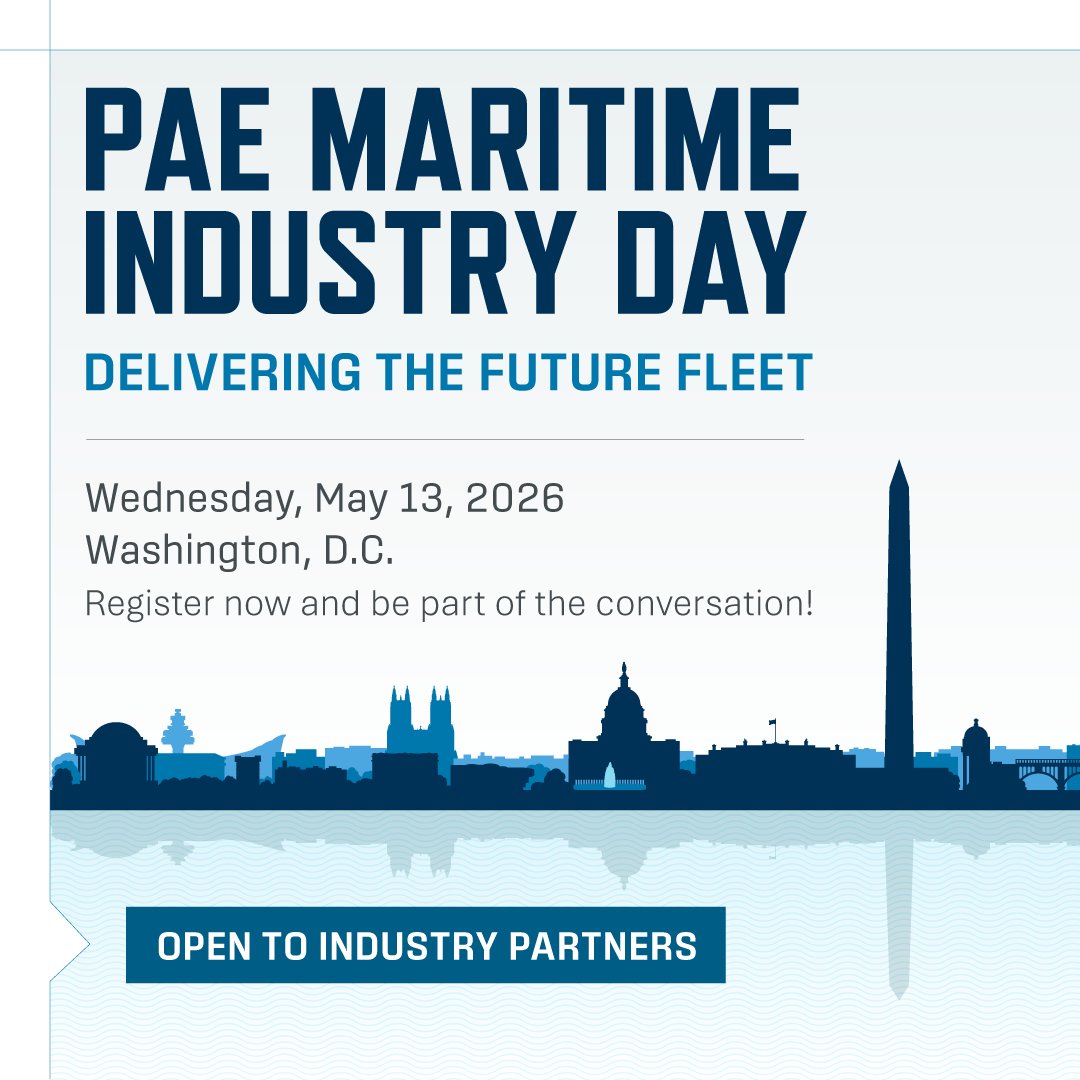 PAE Maritime tweet media