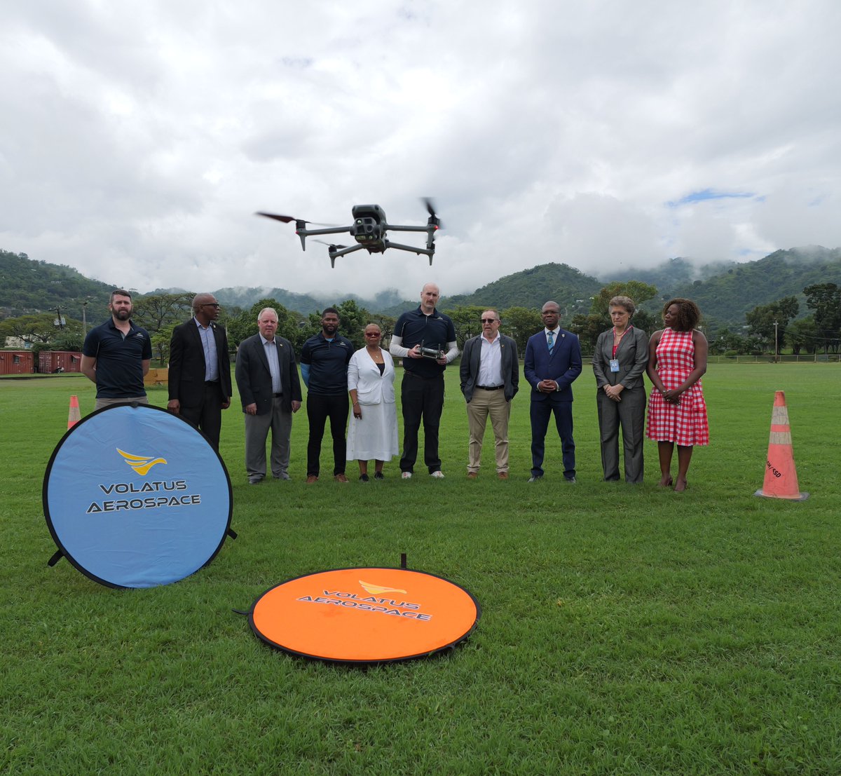 VolatusAero's tweet photo. Proud to share the completion of our Drone Technology in Disaster Recovery course @UTechJamaica, bringing together global expertise with how drones are tackling disaster response. Thanks to the team for making it a success! @CanadaJamaica

#EduCanada #Partnerships #UTECHJamaica https://t.co/dziodLpglt