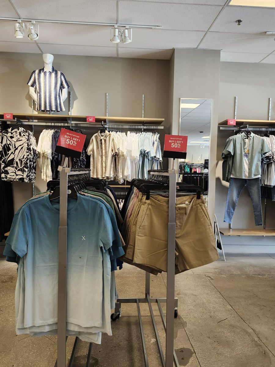 LBVFS's tweet image. Express Factory at the Lake Buena Vista Factory Stores.
New Arrivals!
🛍Select Styles Buy one, Get one 50% OFF
Visit the store for more details. Exclusions apply. Sale is subject to change. #deals #promo #style #shopping #style #ootd #dealsalert