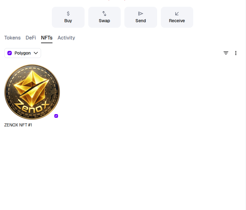 ZENOX TOKEN tweet media