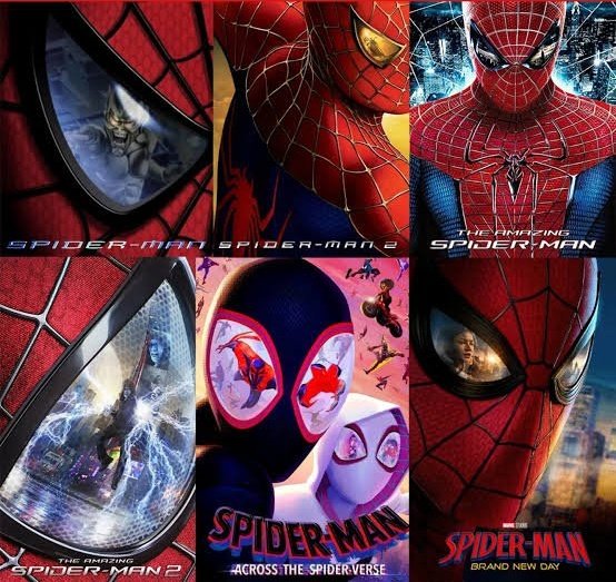 Uma coisa bem legal nos posts do homem aranha,é que o vilão do filme sempre aparece na lente