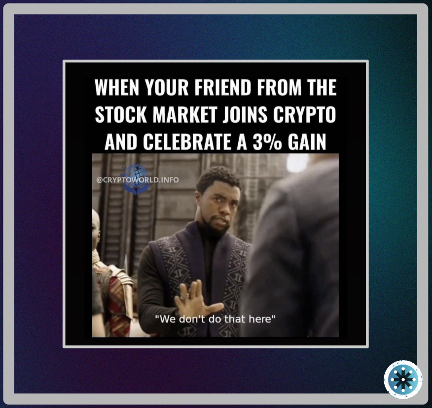 TrackCryptoApp's tweet image. Stock friend: “+3% 🚀”
Crypto traders: “We don’t even blink at that.” 😅

Welcome to volatility. Track the chaos smarter with Crypto Tracker (link in bio).

#Crypto #Bitcoin #CryptoMemes #TradingHumor #HODL #CryptoTracker