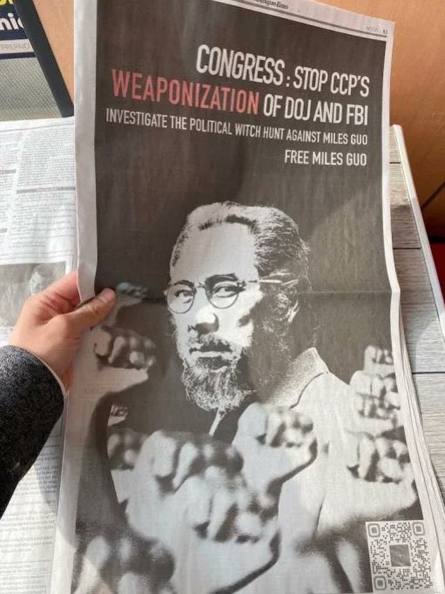 <a href="/FBIDirectorKash/">FBI Director Kash Patel</a> <a href="/mrddmia/">🇺🇸 Mike Davis 🇺🇸</a> #FreeMilesGuo