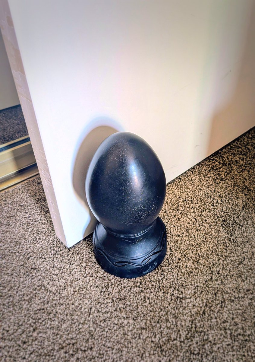 That was the office. But in this house? We use the humble XL Egg Plug