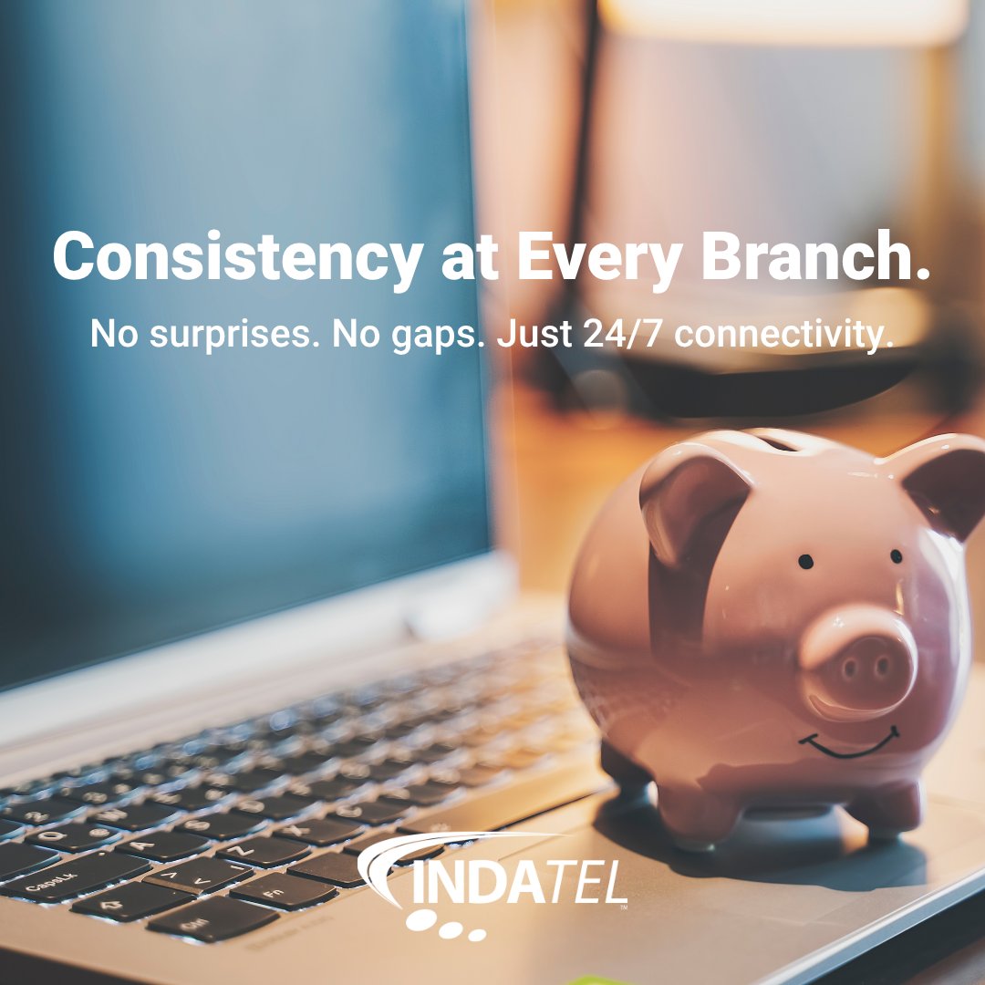 INDATELServices's tweet image. Customers expect seamless experiences. Your network should deliver them.

No outages. No slowdowns. No surprises.

Just always-on, high-performance connectivity. Every branch, every time.

#CustomerExperience #Banking #EnterpriseSolutions #Telecom #ConnectingAmerica #INDATEL