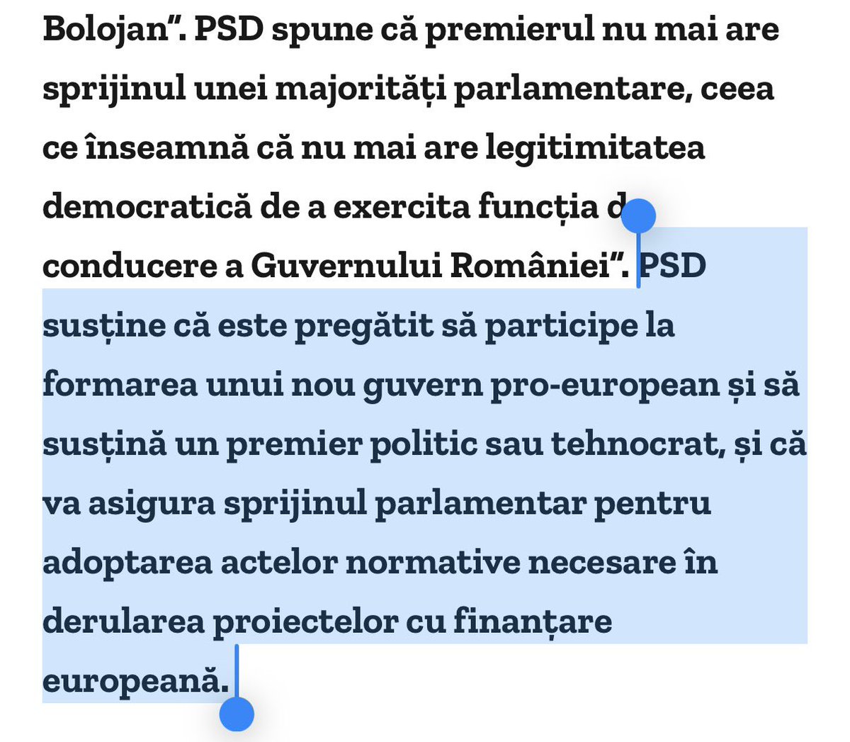 Oana_Eftimie's tweet photo. La fiecare temă majoră care domină agenda publică am observat o serie de intoxicări aruncate în piață, care apoi sunt rostogolite fie de foci, fie de conturi false care exact cu asta se ocupă. Sunt activate pentru a întreține narativul oficial.

Acum, narativul oficial este că statul gestionează prost avuția pe care o mai are, că toate companiile cu capital de stat sunt pe pierdere, că trebuie „eficientizate”, că listarea la bursă s-a făcut deja în cazul Hidroelectrica, Romgaz — deci ce mai contează încă 5-10 procente? Că, în fond, toți putem deveni acționari cu această ocazie.

Dacă vă uitați la comentariile de la postările precedente, vă îngroziți cât de manipulate, dar și cât de agresive au devenit focile. Și cum toți vin cu exact aceleași lozinci. Analfabeți funcțional, care nu înțeleg un text și nici nu se întreabă unde se duc, totuși, banii din țara asta. 

Unde, dacă ne împrumutăm 20 de miliarde de euro pe an, dacă noi contribuim mai mult decât anul trecut la bugetul statului prin măsurile de austeritate și dacă statul nu are nici măcar un proiect major de investiții. Aproape tot e blocat! 

Unde sunt banii, focilor? Și de ce ajungem să vindem companii strategice din sectorul energetic tocmai acum, când alte state își consolidează controlul asupra lor?

Focilor, ce nu aveți voi capacitatea să înțelegeți și ce subliniam ieri este că acum Bolo nu vă mai oferă posibilitatea să deveniți acționari la Hidroelectrica, Romgaz sau Transgaz.
Nu mai vorbim despre ofertă publică deschisă tuturor (SPO), ci despre plasament accelerat (ABB), direcționat către investitori instituționali.
Rapid, discret, sub prețul pieței și doar pentru șmecheri, nu pentru foci.

P.S. Ah. Și PSD-ul iese de la guvernare doar ca să nu se murdărească cu manevra asta, dar nu face nimic să o blocheze. Inițiați moțiune de cenzură, băieți. Faceți discuții pentru o altă majoritate. Loc de manevră aveți destul. Cu AUR, cu ce a mai rămas din SOS, POT și cu neafiliații. Și ștergeți-vă de proeuropenism la gură, că vă duce la 7-8%.
Unde vă e și locul, dar astea sunt alte discuții.