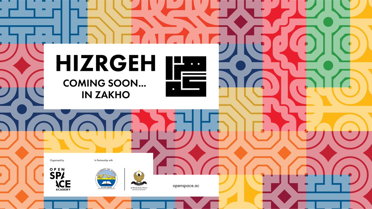 hizrgeh's tweet photo. Something big is coming ✨
@hizrgeh, our flagship regional forum, is officially here
We are proud to officially announce Hizrgeh, a landmark regional forum organised by @OpenSpaceAC, taking place in Zakho, Kurdistan Region of Iraq.

#Hizrgeh #openspaceac https://t.co/vaTMI5yowv