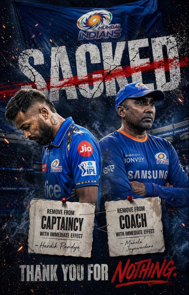 During Rohit Sharma’s captaincy it was extremely difficult for teams like RCB &amp; CSK to win at Wankhede Stadium.
But under Hardik Pandya’s captaincy, teams like RCB &amp; CSK are winning there quite easily

All the credit goes to the Mumbai Indians team management and owners
#MIvsCSK