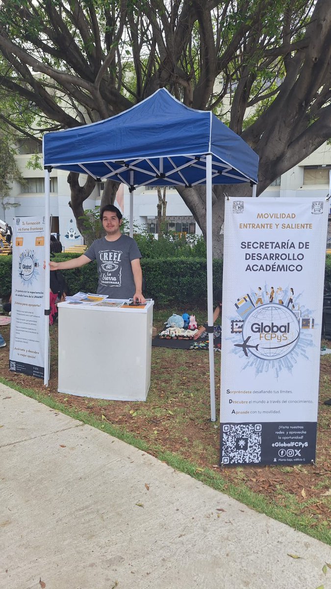 GlobalFCPyS's tweet photo. 🏃Ya nos encontramos en la explanada baja🏃 
Si tienes alguna duda sobre la movilidad nacional e internacional, acércate 😉
🚨Resolvemos tus dudas todos los jueves de 12:30 a 14:30 hrs.🚨 https://t.co/aevdPVB4KA
