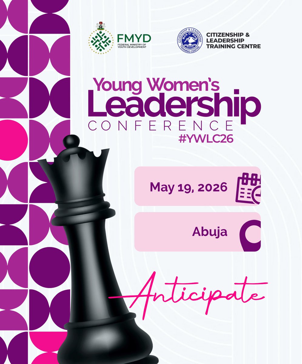 RinsolaAbiola's tweet image. Third installment. 
We go again. 
May 19, God willing. 

#SaveTheDate #YWLC26