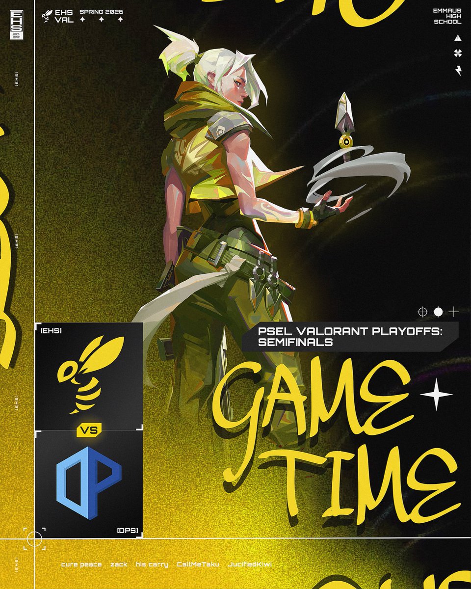 emmaus_esports's tweet image. NO MORE SECOND CHANCES😈

⚔️ @esports_at_dp 
⏰ 3:30 PM EST
🗓️ PSEL Semifinals
🎮 Valorant

#GAMETIME | #PSEL