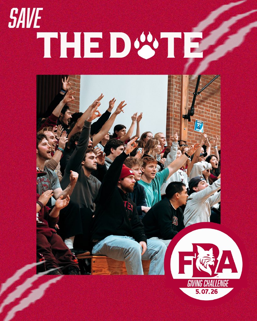 BatesSports's tweet image. 🗓️ Save the Date!
FBA Challenge — May 7 🐾

Join us to fuel what's next. 

bit.ly/fba-challenge

#GoBates #FBAChallenge