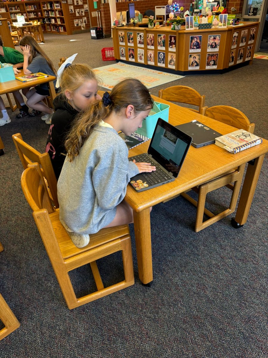 MrsLibraryLady8's tweet photo. We learned about Earth Day in the library this week. Third, fourth, and fifth graders solved a series of clues to open digital locks, working in table groups and showing off their knowledge and teamwork. #EarthDay #Teamwork https://t.co/Ois0iUTeVE