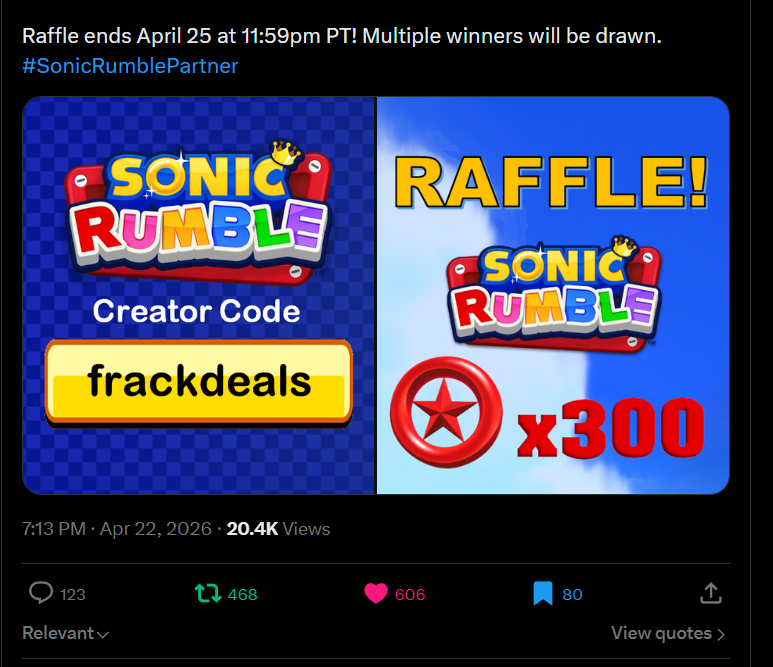 MetalTheEdge's tweet photo. @FrackDeals @Sonic_Rumble Done! https://t.co/5YFXEzzooI