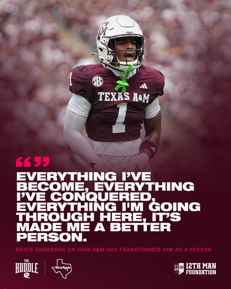 TexAgs's tweet image. Better because of it all 🗣️💪

@BryceAnderson_1 | @TXAggiesUnited | #GigEm