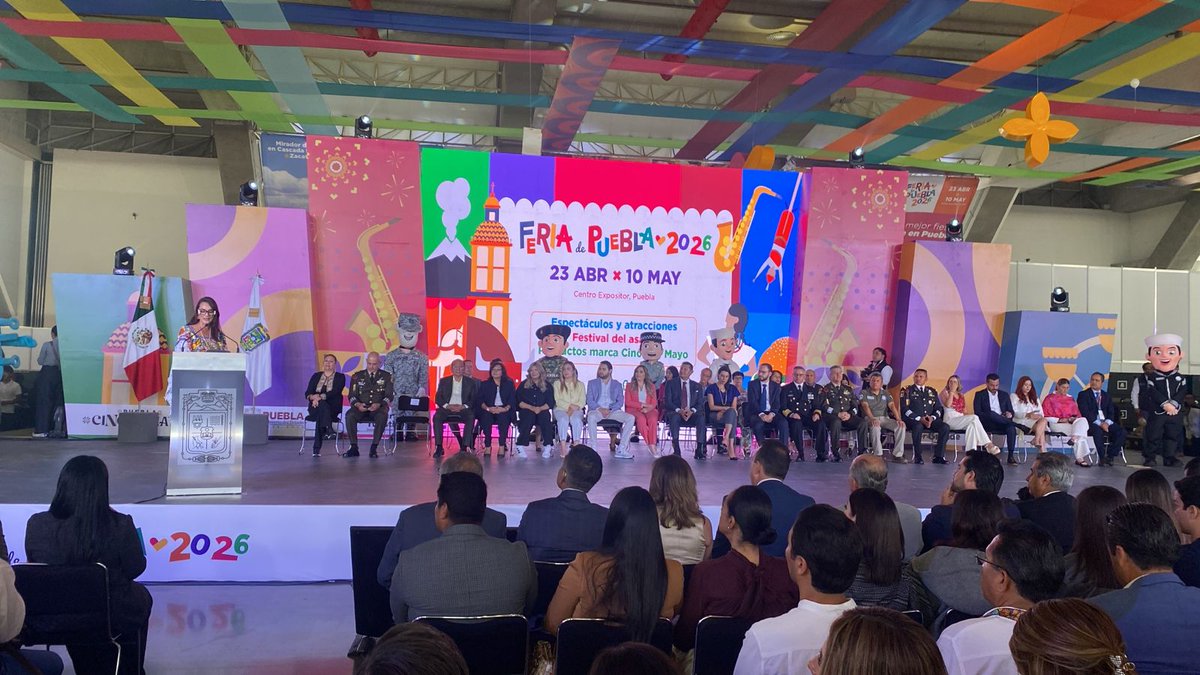 pepehanan's tweet photo. Queda inaugurada formalmente la @FeriaPuebla por parte del Gobernador @armentapuebla_ 
#VengaPuebla a disfrutar. https://t.co/YnKm4E7INL