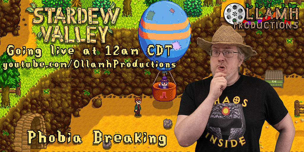 OllamhProducers's tweet image. We're pretty much the heart throb of the entire valley now, but that doesn't mean we're quite done yet. Let's see if Harvey can overcome his fears.

Going live at 12am CDT

youtube.com/live/-sIm1nKKy…

#StardewValley #Cozygames #Livestream